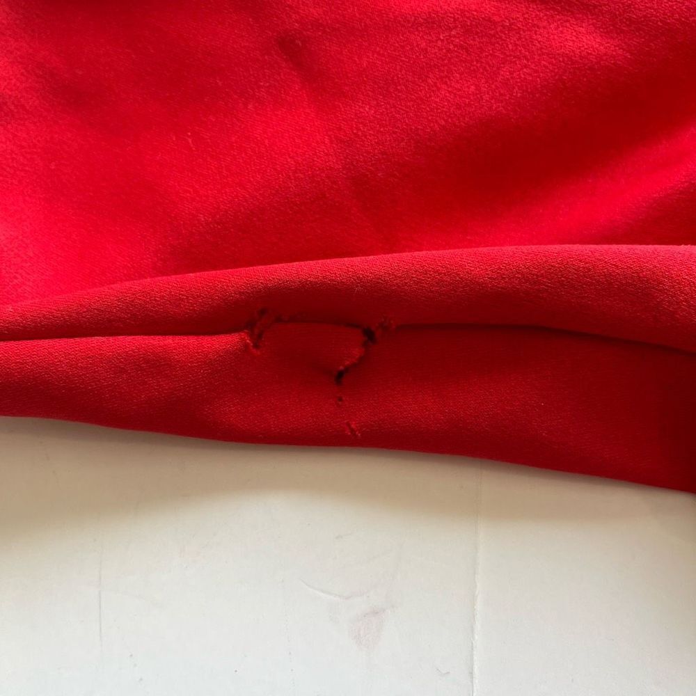 🔥 4/$20 Nike Women's Red Pull-Over Long-Sleeve Hoodie Jacket Size Small - Picture 6 of 7